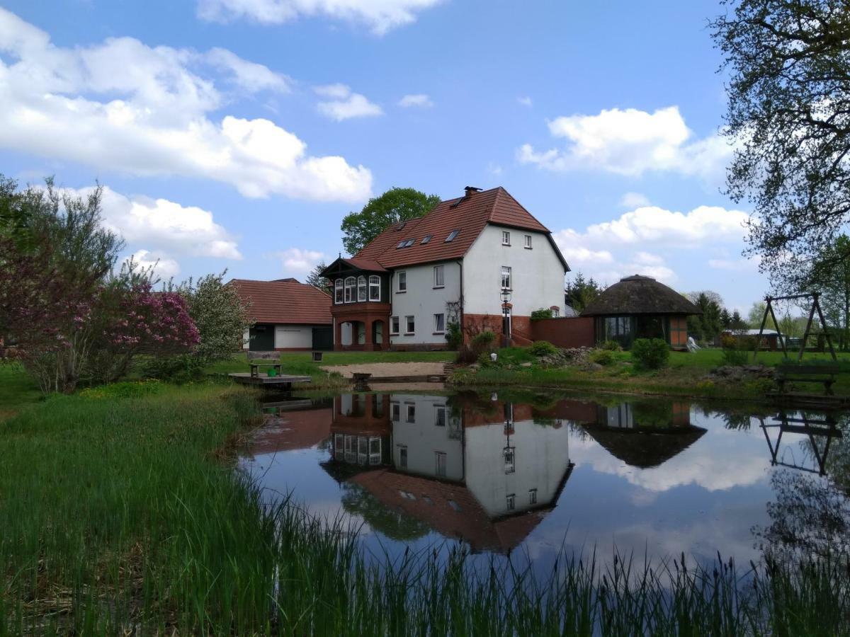 Landtraum Im Traumland Mecklenburg Lägenhet Warin Exteriör bild